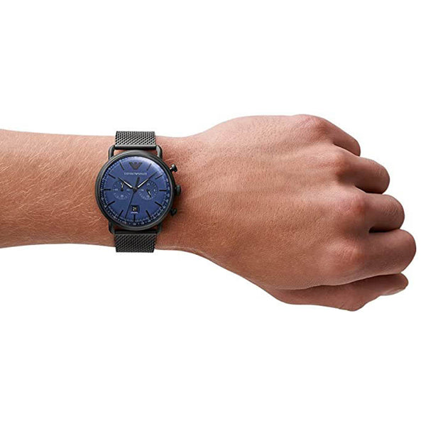 Armani AR11201 Herren Uhr 43mm 5ATM Default Title
