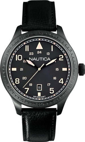 Nautica A11107G Herren Uhr 44mm 10ATM