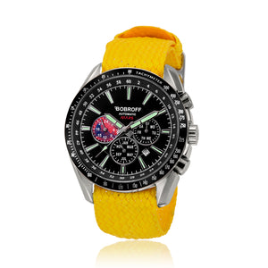 Bobroff BF0011-S007 Herren Uhr 42mm 10ATM