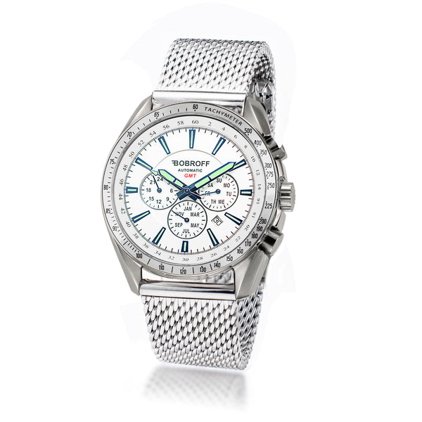 Bobroff BF0015V2-S001 Herren Uhr 42mm 10ATM