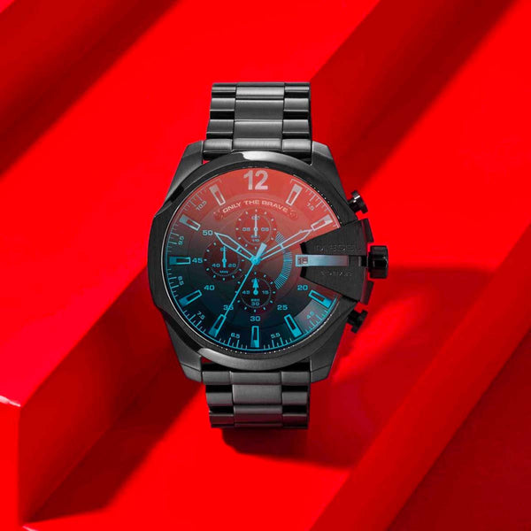 Diesel Mega Chief DZ4318 Herren Uhr 52mm 10 ATM