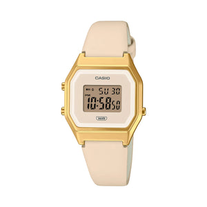 Casio LA680WEGL4EF Damen Uhr 33.5 × 28.6 × 8.6 mm 3 ATM