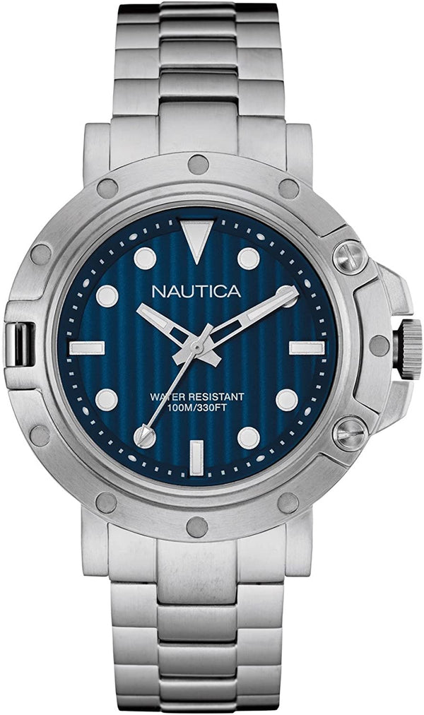 Nautica NAD16005G Herren Uhr 44mm 10ATM