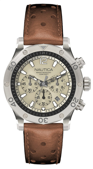 Nautica NAD16545G Herren Uhr 44mm 10ATM