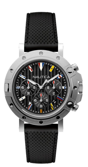 Nautica NAD17527G Herren Uhr 44mm 10ATM