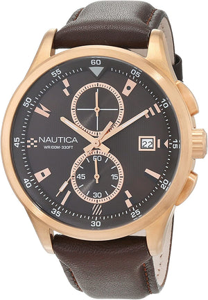 Nautica NAD19557G Herren Uhr 44mm 10ATM