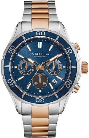 Nautica NAD21508G Herren Uhr 44mm 10ATM
