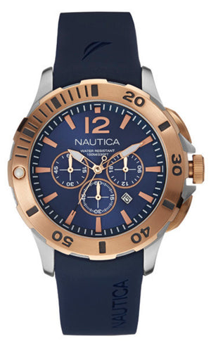 Nautica NAI19506G Herren Uhr 44mm 10ATM