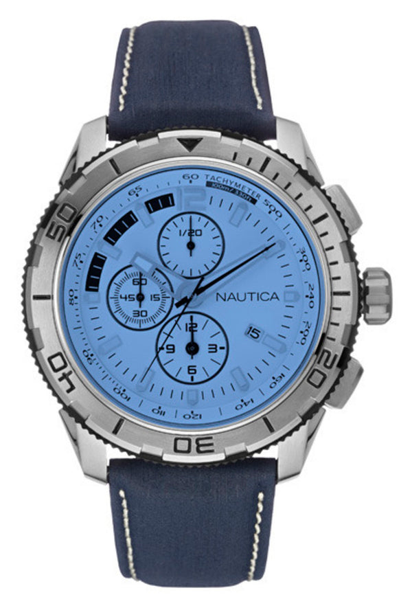 Nautica NAI19519G Herren Uhr 44mm 10ATM