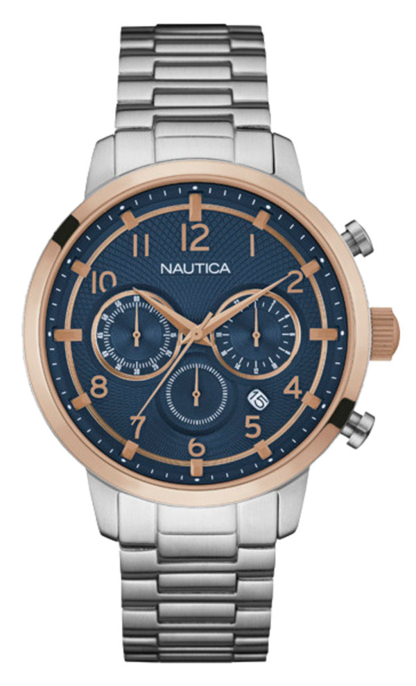 Nautica NAI19537G Herren Uhr 45mm 10ATM