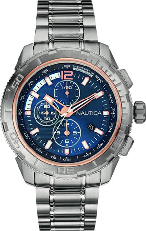 Nautica NAI24500G Herren Uhr 45mm 10ATM