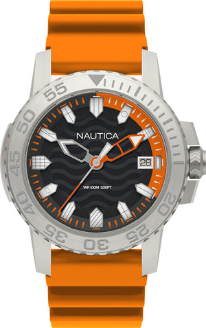Nautica NAPKYW002 Herren Uhr 45mm 10ATM