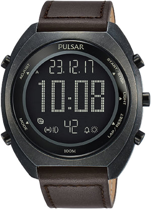 Pulsar P5A029X1 Herren Uhr 44mm 10ATM