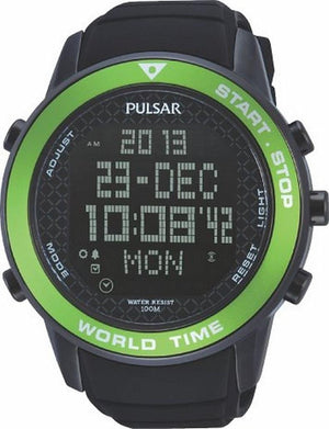 Pulsar PQ2033X1 Herren Uhr 47mm 10ATM