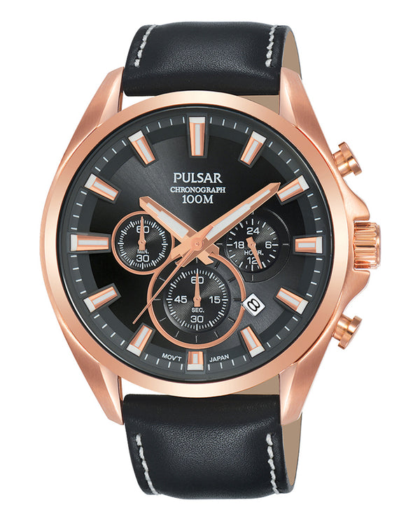Pulsar PT3A28X1 Herren Uhr 44 mm 10 ATM