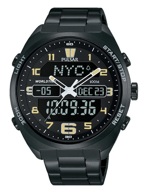 Pulsar PZ4039X1 Herren Uhr 45mm 10ATM
