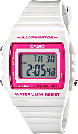 Casio W-215H-7A2V Damen Uhr 38mm 5ATM